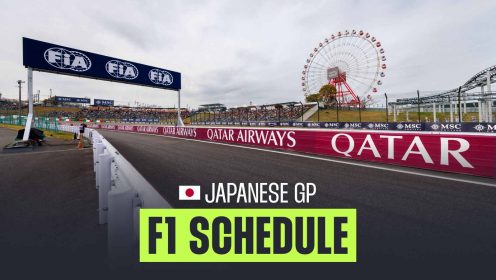 Japanese GP: Start times, schedule and how to watch