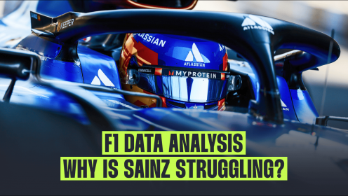 The Carlos Sainz data that shows it is not all doom and gloom