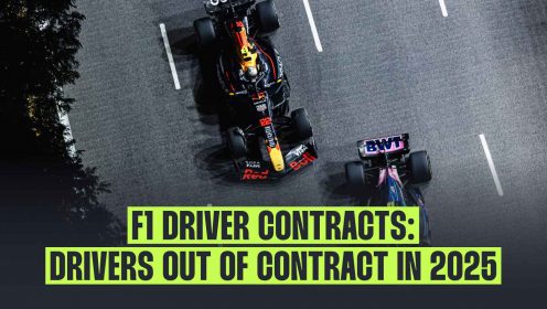 Revealed: The three drivers out of contract at the end of the F1 2025 season