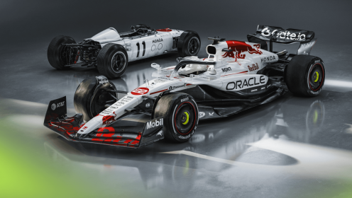 Red Bull unveil special white Honda tribute livery for Japanese Grand Prix
