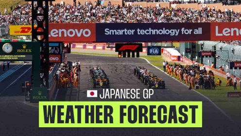 Japanese GP weather forecast: What will the weather be like in Suzuka?