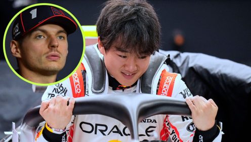 Verstappen tells Tsunoda ‘find out himself’ amid won’t ‘say the truth’ RB21 claim