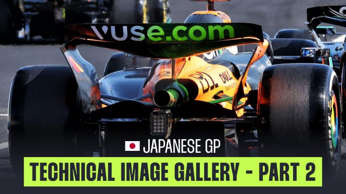 McLaren MCL39 with flo-viz on rear wing