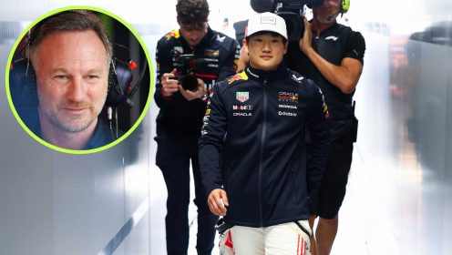 ‘I don’t want to answer it’ – Horner quizzed on Yuki Tsunoda’s Red Bull future