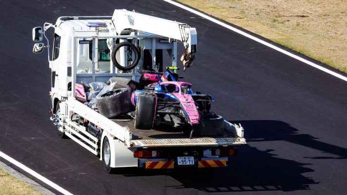 Jack Doohan Alpine practice crash Japanese GP Formula 1 PlanetF1