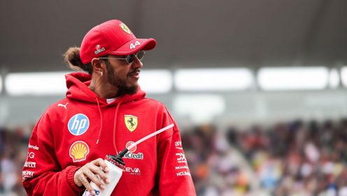 Lewis Hamilton drops ‘underperforming’ Ferrari part reveal amid Leclerc ‘deficit’