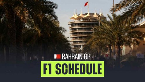 Bahrain GP: Start times, schedule and how to watch
