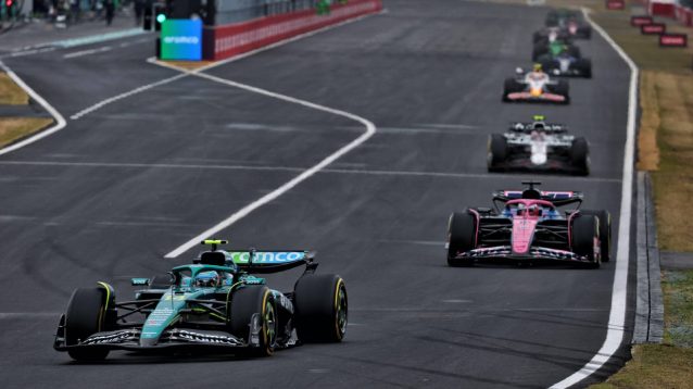 Fernando Alonso, Aston Martin, 2025 Japanese Grand Prix.