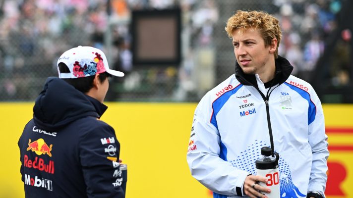 Yuki Tsunoda and Liam Lawson