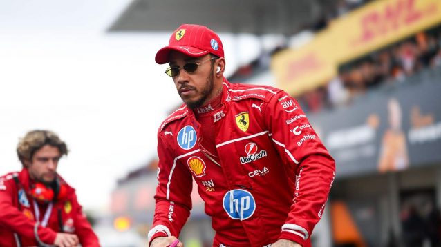 Lewis Hamilton at the Chinese Grand Prix.