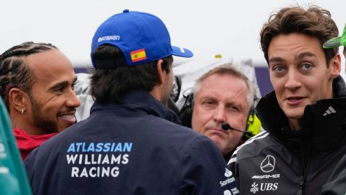 Russell issues staunch Sainz defence after ‘pretty expensive’ toilet trip in Japan