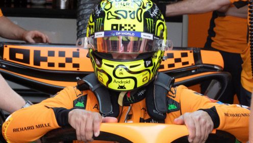 Bahrain GP: Norris sets the pace in problematic FP1 as rookies take centre stage