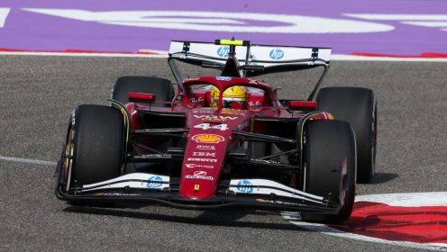 Lewis Hamilton delivers first verdict on upgraded Ferrari at Bahrain GP