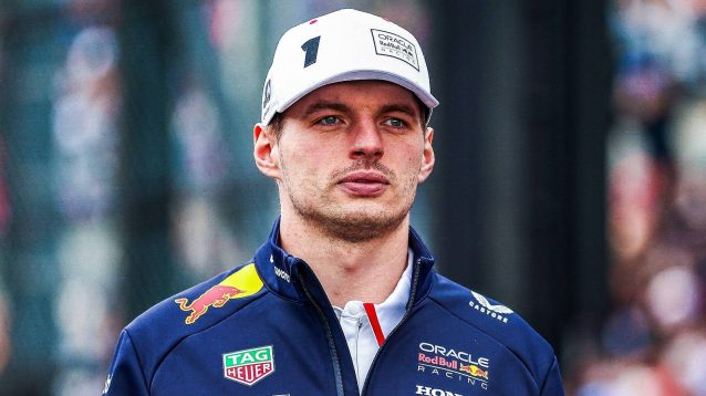 Red Bull's Max Verstappen pictured at the 2025 Japanese Grand Prix
