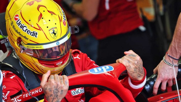Lewis Hamilton Ferrari Bahrain GP PlanetF1