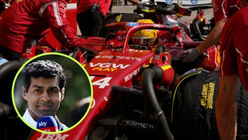 Hamilton ‘on the floor’ in ‘like watching him wear Mercedes uniform’ claim
