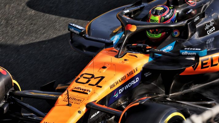 Oscar Piastri in his McLaren