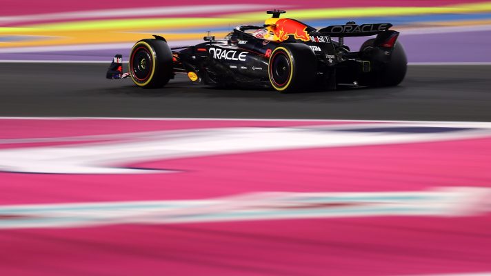 Max Verstappen during FP2 in Saudi Arabia
