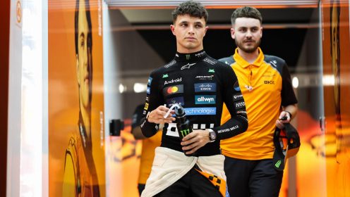 McLaren working with ‘extremely sensitive’ Lando Norris as upgrades split defines Friday