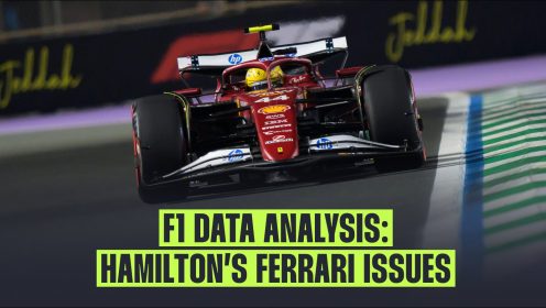 Lewis Hamilton telemetry data exposes critical Ferrari issues in Saudi Arabia