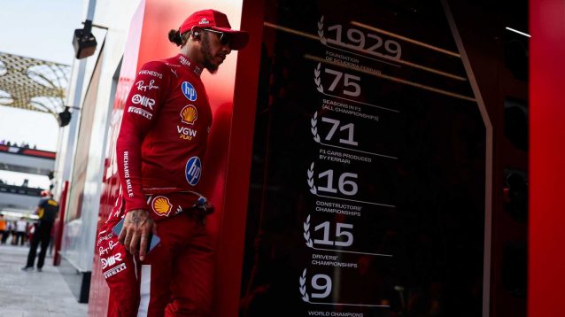 Lewis Hamilton Ferrari struggle F1 2025 Saudi Arabian GP PlanetF1