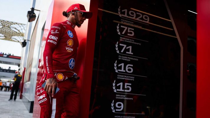 Lewis Hamilton Ferrari struggle F1 2025 Saudi Arabian GP PlanetF1
