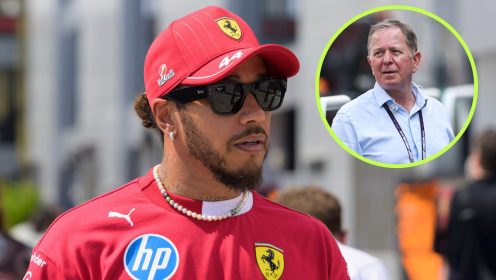 Brundle ‘doesn’t buy’ Lewis Hamilton remarks in cutting Ferrari analysis