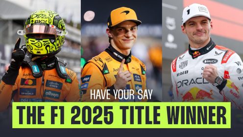 Have your say: Who will win the F1 2025 Drivers’ title?