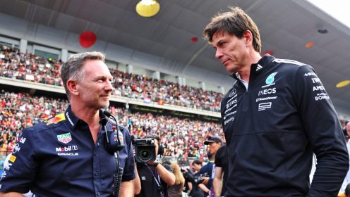 The latest Wolff v Horner battleground with ‘joke’ proposal made