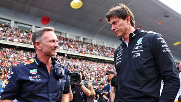 Christian Horner and Toto Wolff