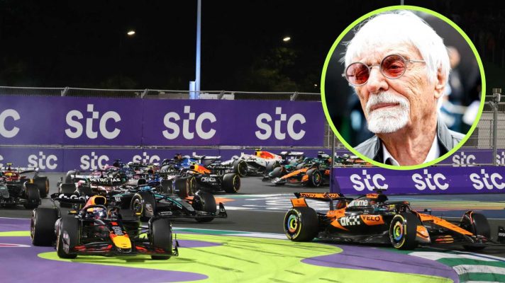 Bernie Ecclestone Max Verstappen Red Bull Oscar Piastri McLaren Saudi Arabian GP PlanetF1