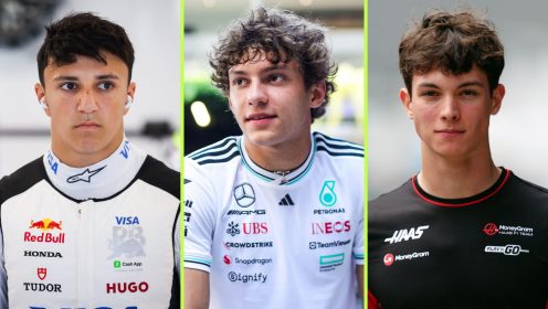 Ranking the rookies of the F1 2025 season so far