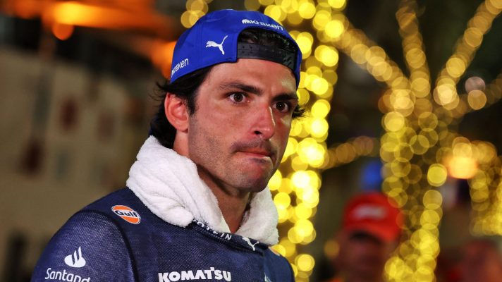 Carlos Sainz in Saudi