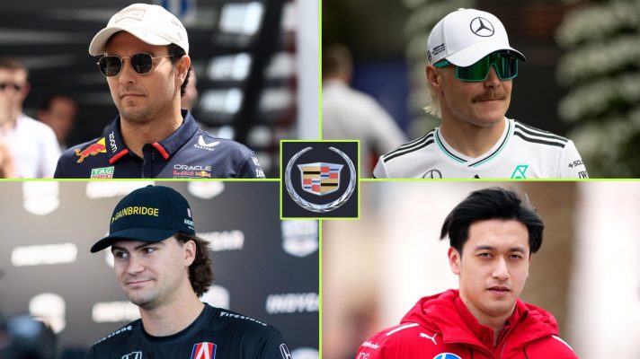 Sergio Perez, Valtteri Bottas, Colton Herta, Zhou Guanyu