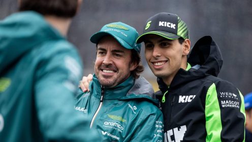 Fernando Alonso cracks wry joke about Bortoleto after Saudi GP near-miss