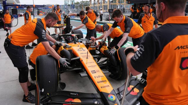 Lando Norris, McLaren, 2025 Miami Grand Prix.