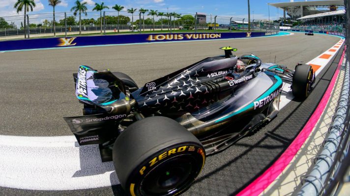 Kimi Antonelli, Mercedes, 2025 Miami Grand Prix.