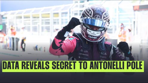 Revealed: The one corner that secured Kimi Antonelli pole in Sprint qualy