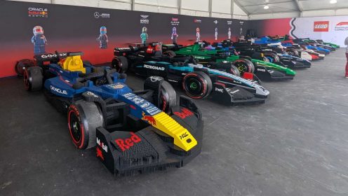 How LEGO brought 10 life-size, fully-drivable F1 cars to life