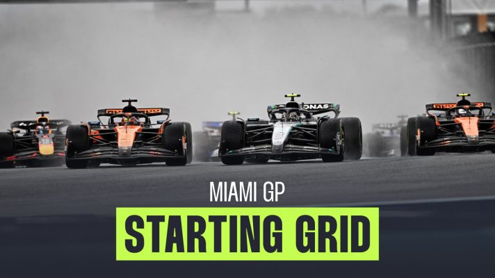 F1 drivers during the Miami sprint