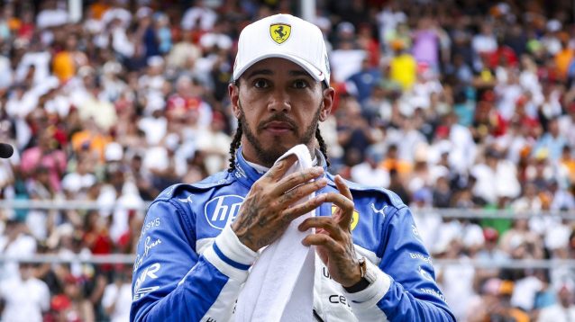 Lewis Hamilton in Miami