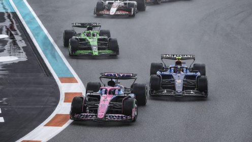 Late change to Miami GP grid after team trigger parc ferme breach