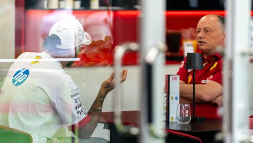 Vasseur declares ‘not the story of the day’ after those Lewis Hamilton photos