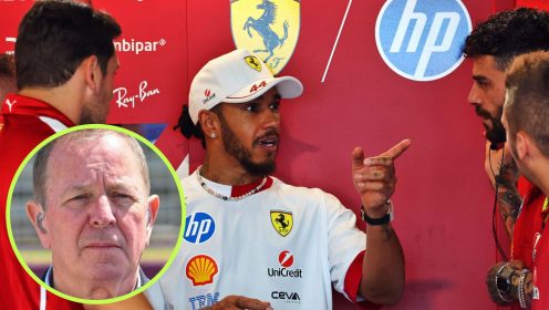 The problem with Lewis Hamilton’s comments after Ferrari radio fireworks