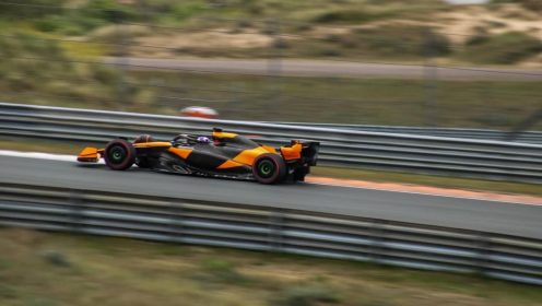 Alex Dunne carries out maiden McLaren F1 test alongside Colapinto at Zandvoort