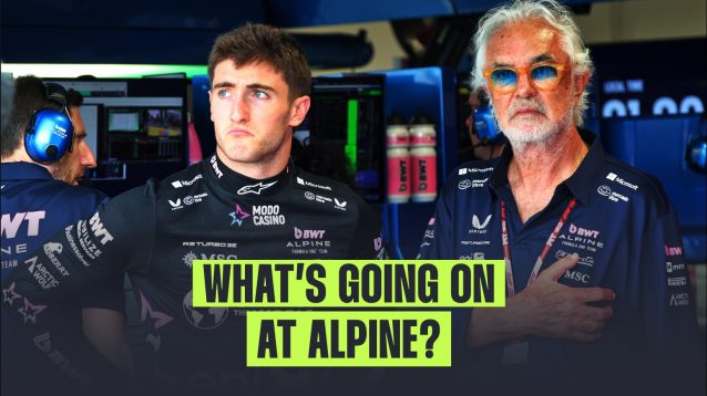 Flavio Briatore and Jack Doohan