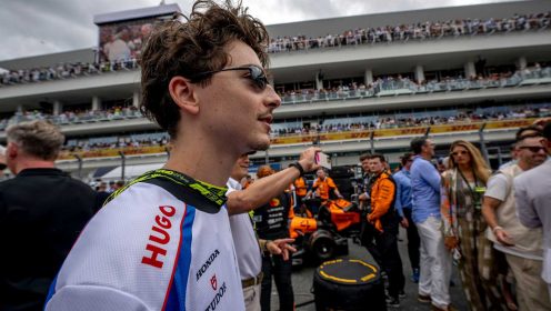 How ‘Wonka’ star Timothy Chalamet went undetected at Miami GP in VCARB ‘disguise’