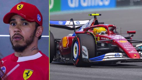 Lewis Hamilton given Ferrari ‘volcano’ warning in ‘not the right image’ assessment
