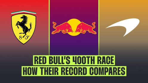 How Red Bull’s F1 record compares as team near historic 400th GP landmark
