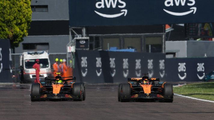 Lando Norris and Oscar Piastri